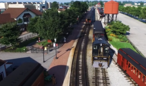 Ariel picture of Strasburg Railroad